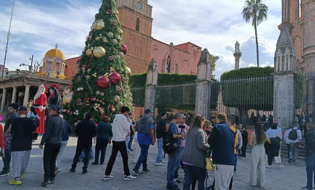 Celebrate the Posadas and Christmas in the main garden of San Miguel de ...