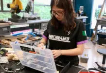 Female leadership: She leads the robotics team at PrepaTec Chihuahua.