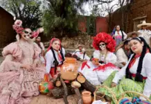 Filming of promotional video for the 2025 Zacatecas Day of the Dead Festival concludes