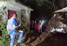 A minor dies due to a landslide in Huautla, Oaxaca.