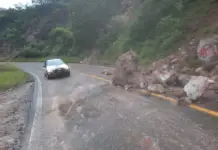 Landslides on Highway 100 could have been caused by micro-earthquakes