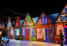 Christmas villages in Mexico that look like they’ve been taken from Europe?