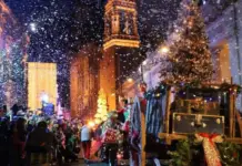 Christmas lights up Zacatecas!