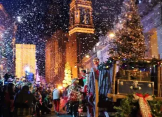 Christmas lights up Zacatecas!
