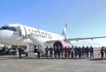 Volaris inaugurates Puebla-Guadalajara flight at Hermanos Serdán Airport