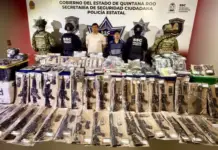 Suspected members of the Jalisco New Generation Cartel arrested in Quintana Roo