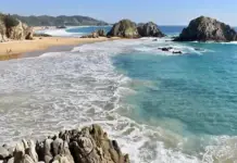 The unknown beach of Michoacán