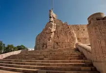 What is the average temperature in Mérida?