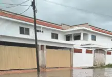 Progreso port flooded by heavy rains; residents criticize the mayor