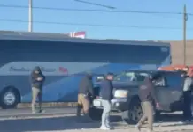 “WHO PULLS THE STRINGS? FGR checkpoint ‘appears’ between Saucillo and Camargo in a context of debate for exposure.”