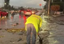 Rain in Querétaro with no major damage