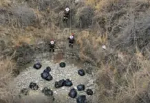 Two “dumps” of bodies found in Puebla; remains of at least six people are found