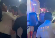 Traffic police scuffle with civilians in Cabo San Lucas tourist area