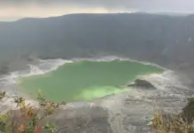 Activity at the El Chichonal volcano: Civil Protection explains why the Yellow Alert was activated in Chiapas