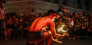 They formalize the creation of the International Federation of the Ancestral Sport of the Mayan Ball Game