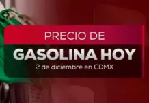 This is how gasoline prices are this morning in Mexico