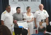 ARHE Group donates land and equipment to the Mexican Navy in Mazatlán