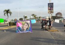 24 hours of blockades for the Clarisa case in Puerto Vallarta Javier Frías/Quadratín Jalisco