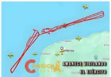 Dawn breaks with the US Army keeping watch over Yucatán and Campeche