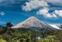 The Volcán de Fuego remains calm; it poses no risk to the population: UEPC Colima