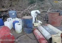 Marina dismantles laboratory that manufactured synthetic drugs in Sinaloa