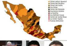 THE INVASION MAP: THE 3 STATES MARKED IN RED BY THE PENTAGON