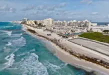 Quintana Roo: Surprisingly large influx of sargassum seaweed to beaches in 2026