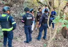 Rescue of four minors lost in the forest of Valle de Bravo