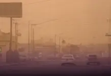 Sonora on alert for sandstorm in San Luis Río Colorado and Sonoyta