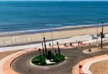 Boardwalks that transform the coast of Sonora advance