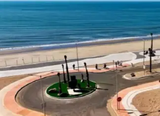 Boardwalks that transform the coast of Sonora advance