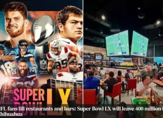 NFL fans fill restaurants and bars: Super Bowl LX will leave 400 million in Chihuahua