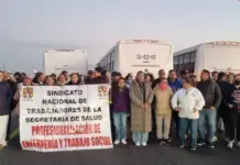 Nurses in Zacatecas block roads due to a debt of more than 50 million pesos
