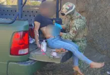 They found a young woman alive, raised in Mazatlan, Sinaloa, who had injuries