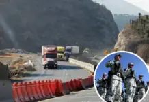 For this reason, the National Guard is conducting operations in the “Los Chorros” section in Coahuila.