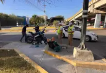 US citizen runs over motorcyclist in Playa del Carmen
