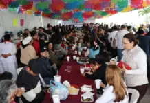 High attendance and sales mark the start of the Tamale and Atole Festival in Papantla