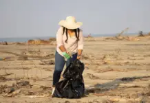 Oaxaca was part of the Adopt a Beach program of Semarnat and Tetra Pak