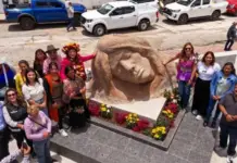 Sculpture in San Cristóbal de las Casas sparks ridicule on social media