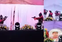 Students from the Colegio de Bachilleres pretend to be hitmen at school dance and spark controversy in Michoacán