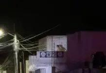 Clash between police and youths in progress in Yucatan