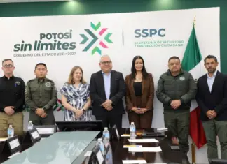 Diplomats from Japan, Germany, and the U.S. visit the SSPC in San Luis Potosí