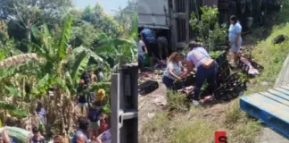 Highway robbery in Campeche