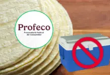 Profeco fines businesses that sell tortillas in coolers