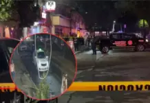 Mexico City police alter crime scene and push taxi with two dead bodies towards Naucalpan