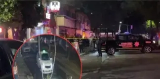 Mexico City police alter crime scene and push taxi with two dead bodies towards Naucalpan