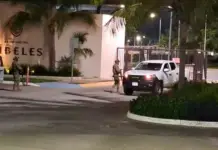 Federal operation in the Cibeles neighborhood of Mazatlán