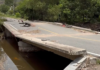 Reconstruction of bridges collapsed in Querétaro following last year’s heavy rains is progressing