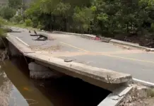 Reconstruction of bridges collapsed in Querétaro following last year’s heavy rains is progressing