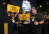 The party in Mexico City for the first round of the NFL Draft